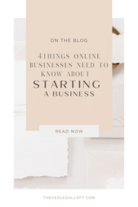 Pin for how to start a business