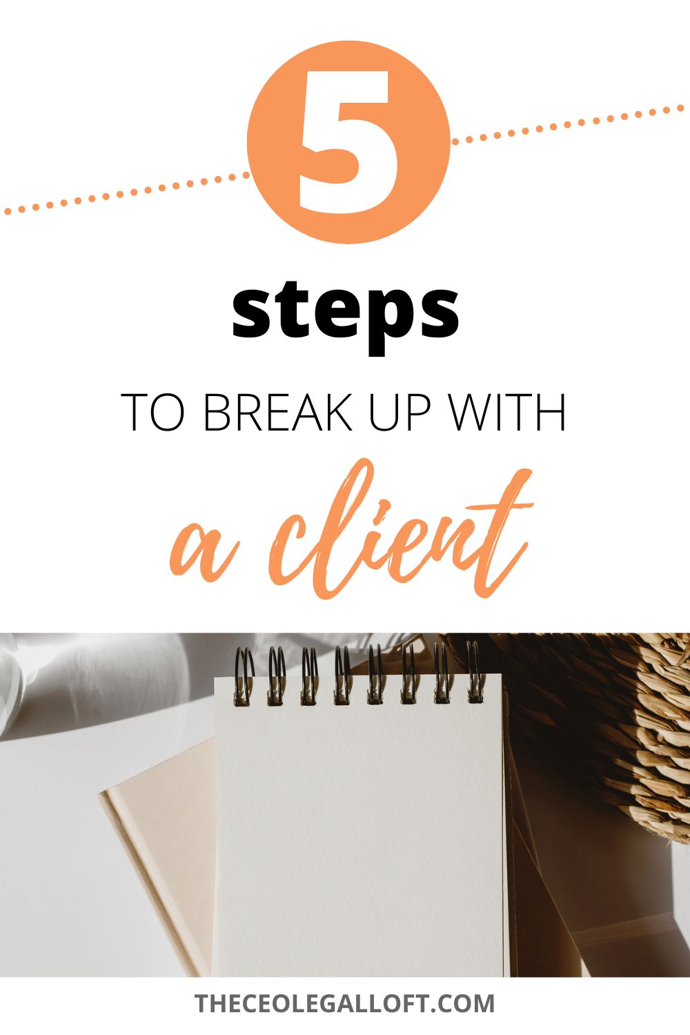 how to break up with a client